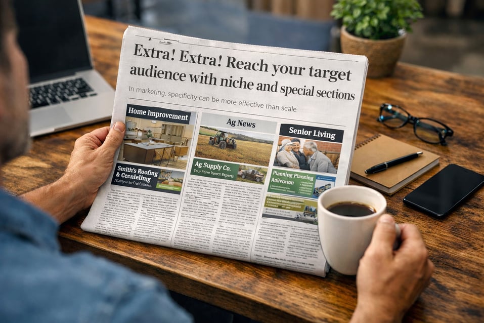 Reading the news with focus